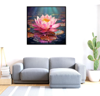 Preview: Diamond Painting Seerose